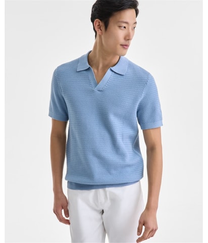 Textured Polo Shirt