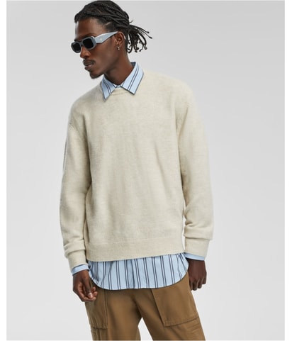 Relaxed-Fit Cozy Pullover Sweater