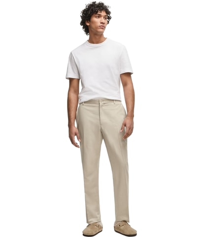 Slim-Fit Straight Leg Slim Dress Pant Slacks