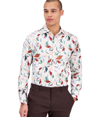 Isola Bella Floral Print Button Up Shirt