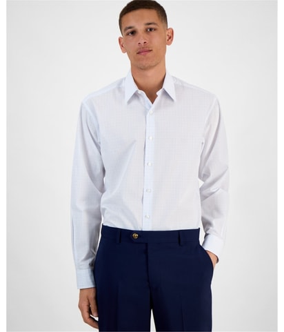 Micro Check Button Up Shirt