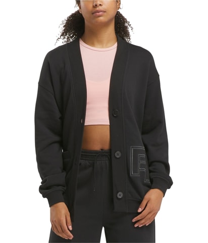 Logo Cardigan Sweater