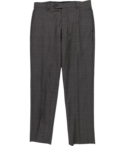 Classic Fit Stretch Wool Blend Straight Leg Casual Pants