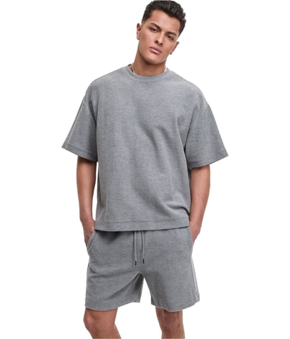 Oversized-Fit Textured Sweatshirt