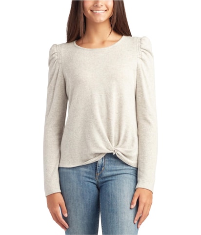 Puff Shoulder Shell Blouse