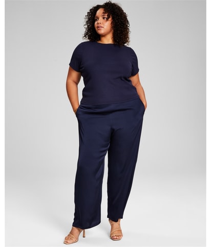 Ribbed Basic T-Shirt