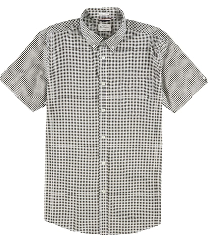 Geo-Print Button Up Shirt