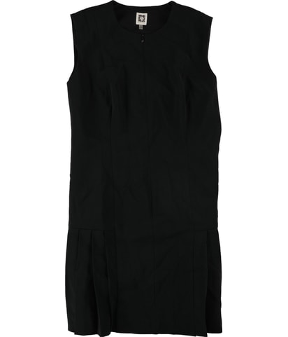 Zip-Up Drop Waist Dress