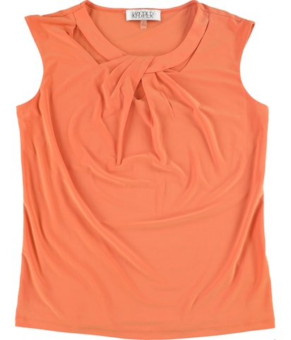 Crossover Knit Blouse