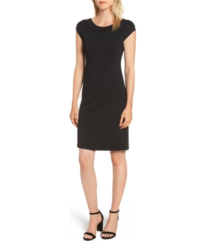 Bow-Back Sheath Dress
