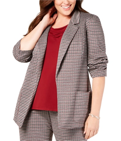 Houndstooth Blazer Jacket