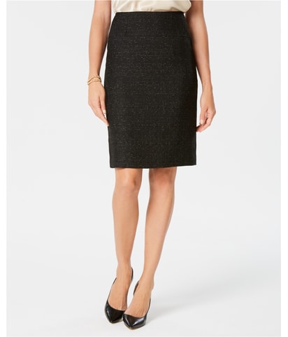 Metallic Pencil Skirt