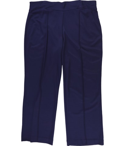 Seam Front Straight Leg Leggings Casual Pants