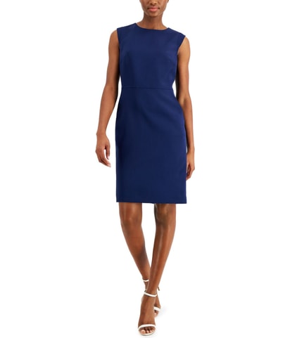Cape Sleeve Sheath Dress