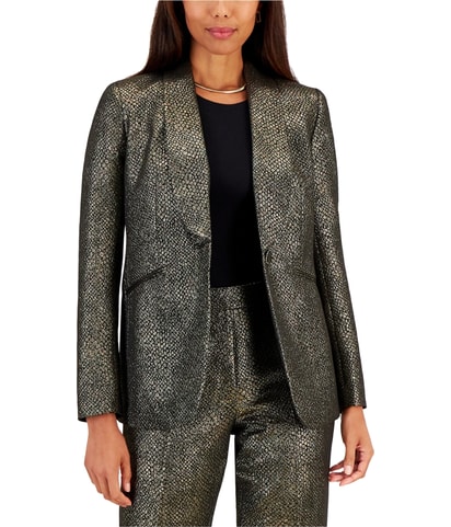 One Button Blazer Jacket