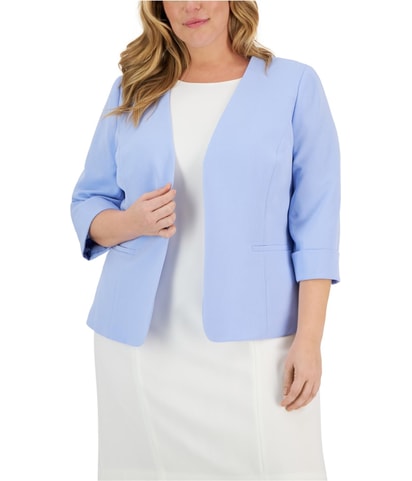 Stretch Crepe Blazer Jacket