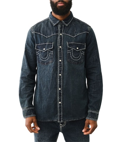 Super T Western Button Up Shirt