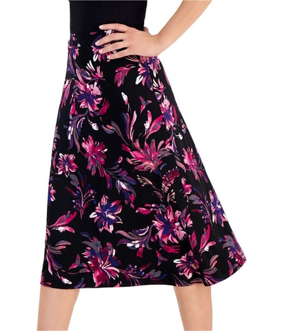 Pull-On Midi Skirt