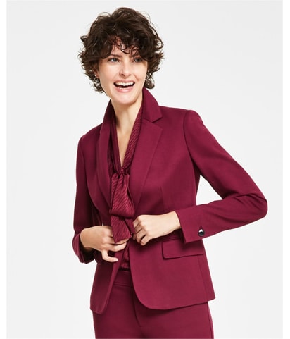 One Button Blazer Jacket