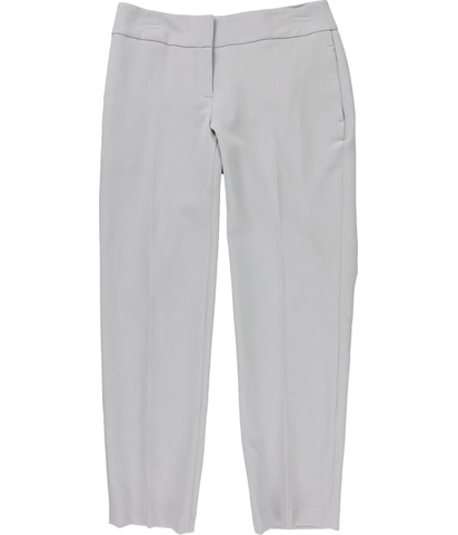 Solid Straight Leg Dress Pants