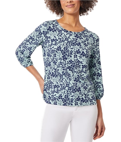 Floral Peasant Blouse