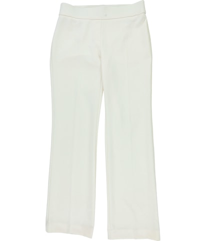Textured Straight Leg Casual Pants