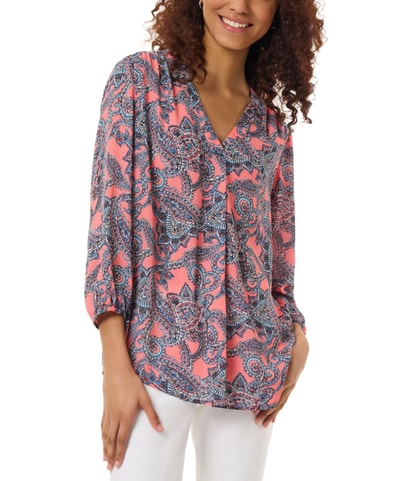Printed Tunic Blouse