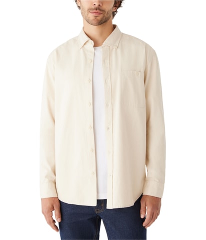 Solid Button Up Shirt