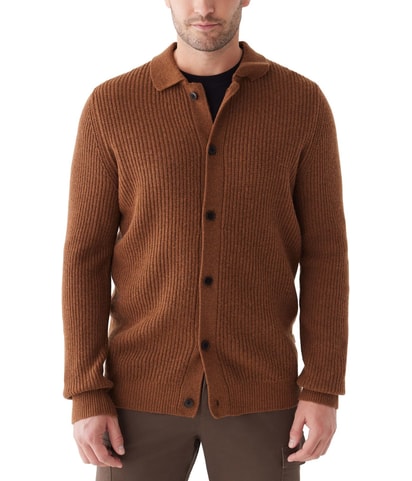 Collared Button Cardigan Sweater