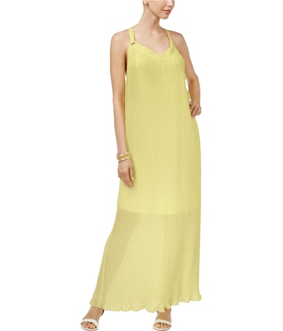 Pleated Maxi Dress