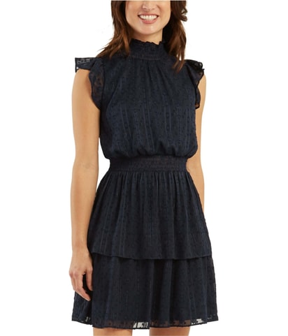 Textured Mini Dress