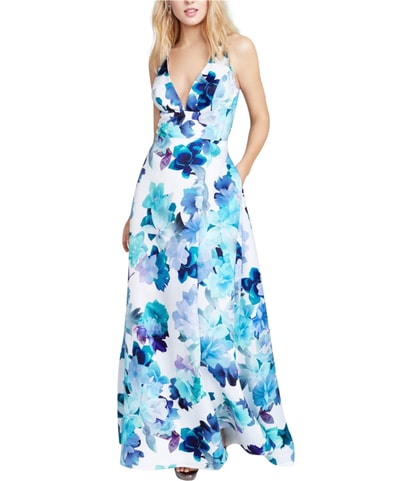 Cut-out Back Slit Dress