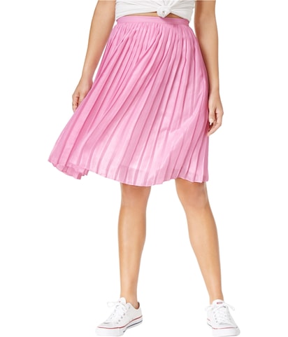 Metallic Midi Skirt