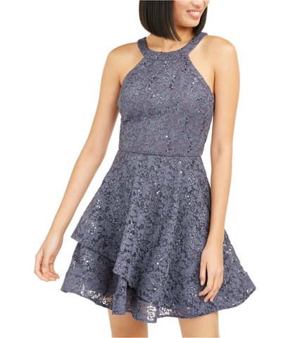Lace Fit & Flare Dress