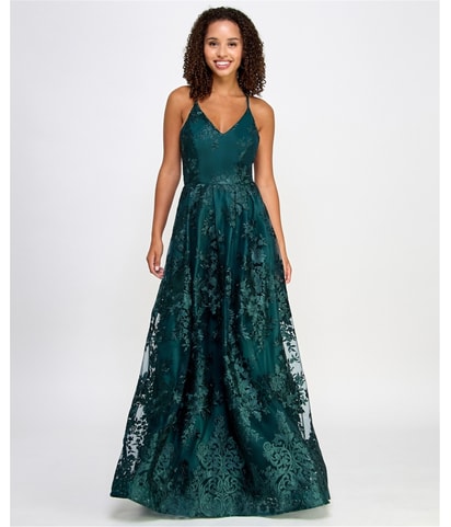 Floral Gown Dress