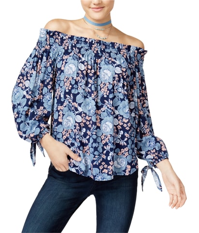 Printed Knit Blouse