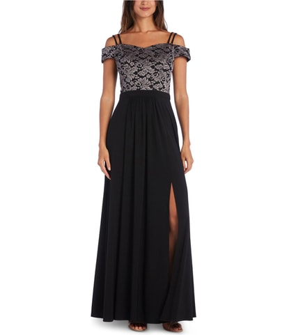 Off The Shoulder Gown Dress