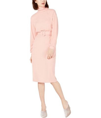 Belted Sweater Dress