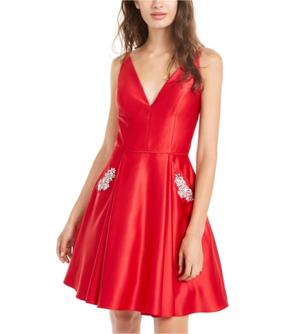 Pocket Fit & Flare Dress
