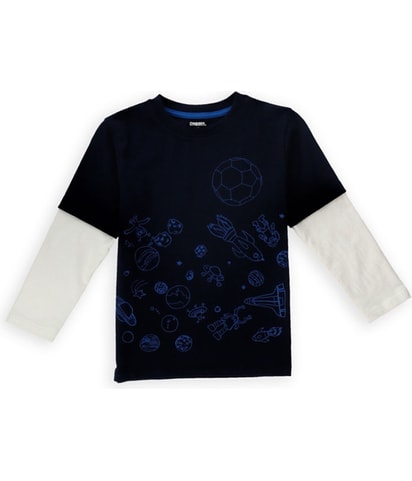 Soccer Galaxy Graphic T-Shirt