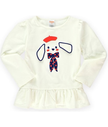 Puppy Tunic Embellished T-Shirt