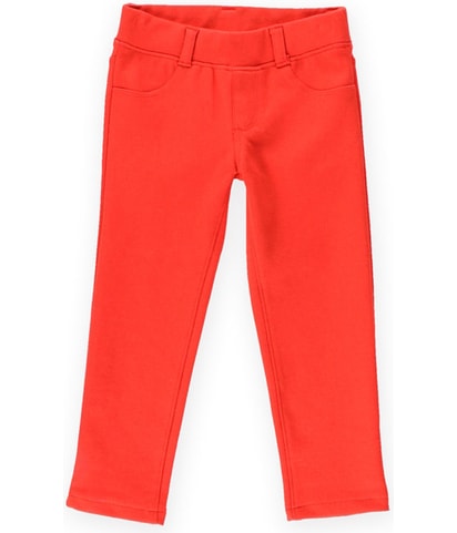 Solid Tapered Leggings Casual Pants