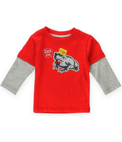 Kiss Me Frog Embellished T-Shirt