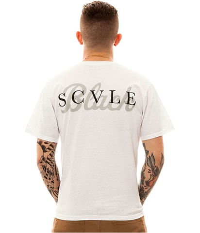Black Scale The Rebel X Script X Logotype Graphic T-Shirt