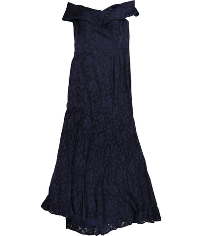 Floral Lace Gown Dress