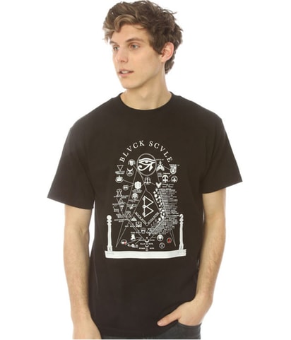 Black Scale The Structure Graphic T-Shirt