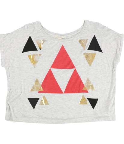Triangle Print Graphic T-Shirt