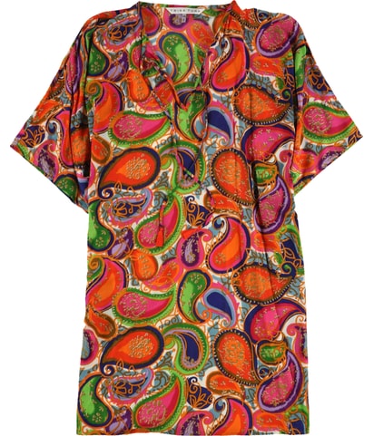 Tamera Isla Bonita Paisley Tunic Dress