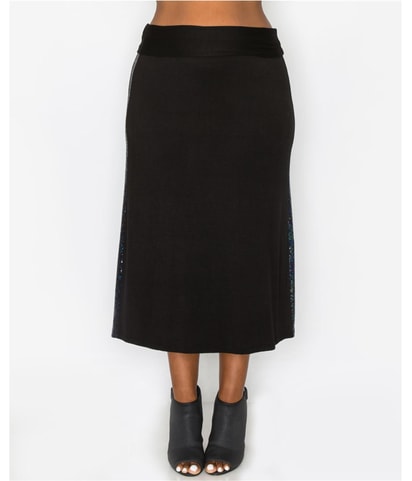 Fold Over Midi Skirt
