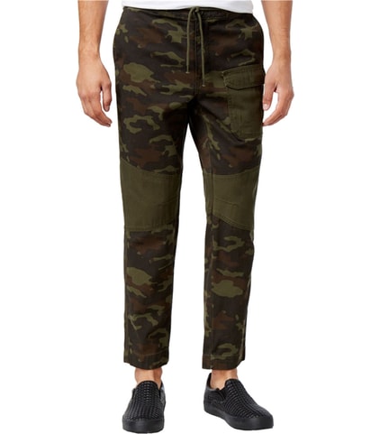 Camo Twisted Tapered Jogger Casual Pants